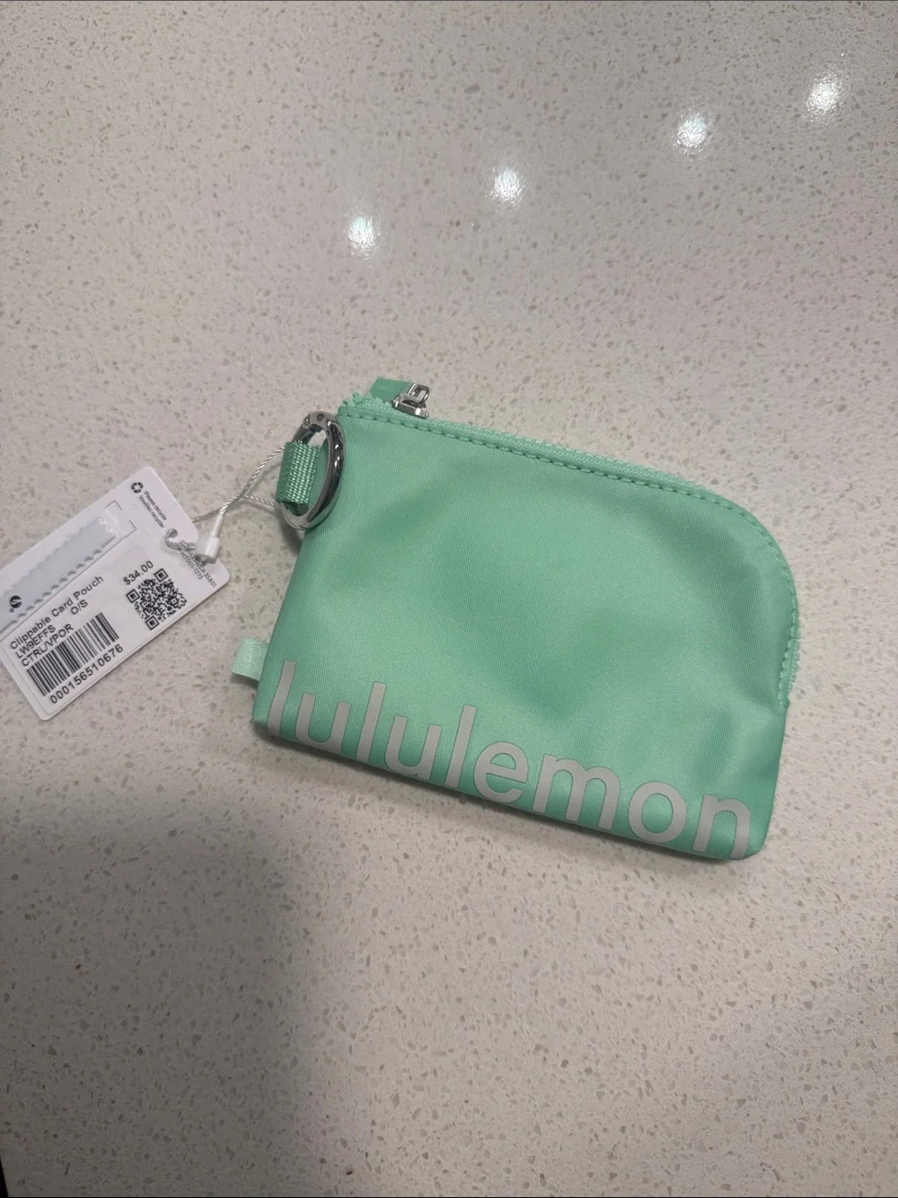 Lululemon Clippable Card Pouch CTRL/VPOR